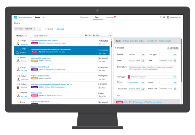 Hp Service Anywhere Service Desk Solution Overview And Videos