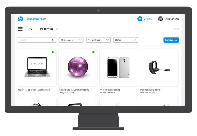 Hp Propel Self Service Portal Overview And Videos